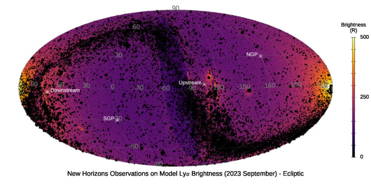 Les observations de New Horizons mènent à la première carte Lyman-Alpha de la galaxie Les observations de New Horizons mènent à la première carte Lyman-Alpha de la galaxie
