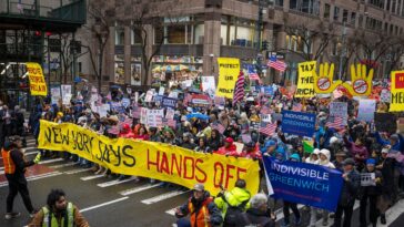 Trump est de retour. Il en va de même pour des millions de manifestants