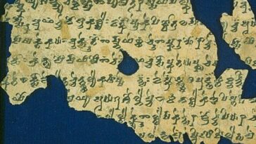 HR8B2Y Tocharian manuscript THT133