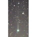 Une comète verte se sépare probablement et ne sera pas visible à l'œil nu