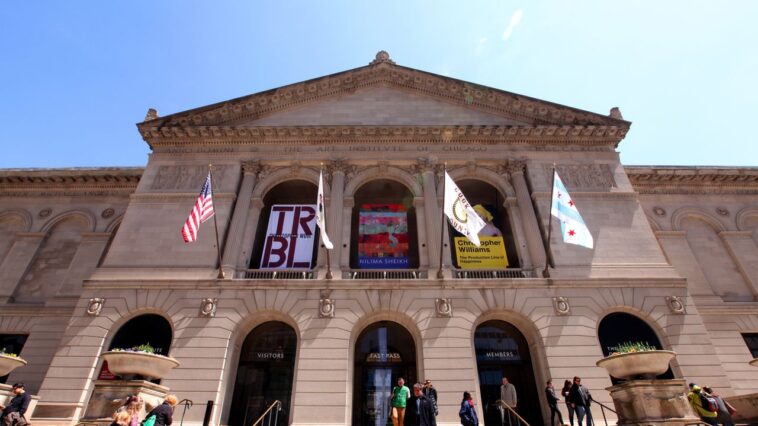 Art Institute de Chicago à Turmologa après que le président se soit désactivé en avion