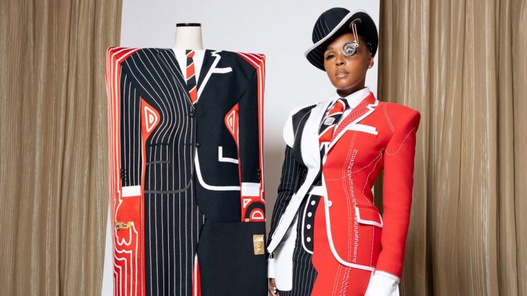 Janelle Monáe sur "Se préparer dans une machine à voyager dans le temps" pour le Met Gala 2025