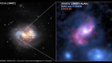 Alma mesure l'évolution de la galaxie en spirale barrée des monstres