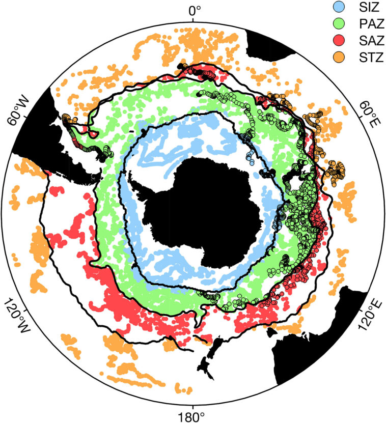 Des flotteurs robotiques quantifier le carbone de naufrage dans l'océan Austral
