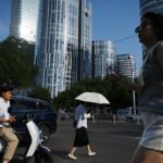 Enregistrement peut chauffer les scinches au nord, en Chine centrale