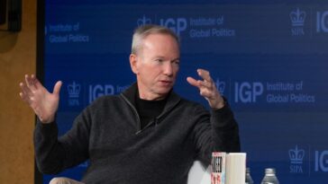 Eric Schmidt dit que nous ne devrions pas craindre l'IA - sauf le risque de guerre nucléaire