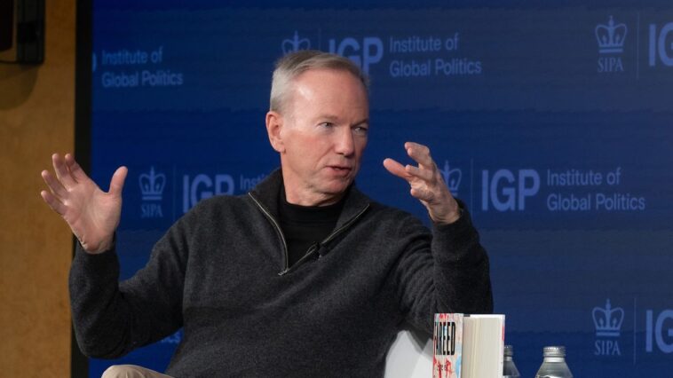 Eric Schmidt dit que nous ne devrions pas craindre l'IA - sauf le risque de guerre nucléaire