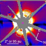 Glace d'eau détectée dans un disque de débris autour de la jeune étoile voisine