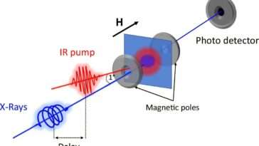 Impulsions de courant polarisées ultra-dressées mesurées en couches magnétiques pour la première fois