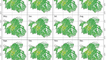 La carte de 30 mètres alimentée par satellite expose les émissions de Co₂ de Nanchang