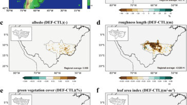 La perte de forêt d'Amazon entraîne une baisse mesurable des précipitations régionales