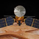 La sonde martienne se retire pour voir la glace et le rock souterrain