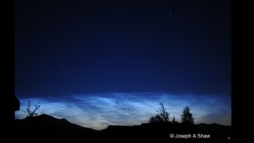 Le projet d'observation du cloud Citizen Science a besoin de vos photos de nuages ​​nocturnes