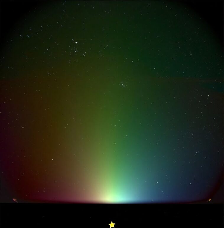 Le punch de la NASA attrape le premier arc-en-ciel et d'autres nouvelles images