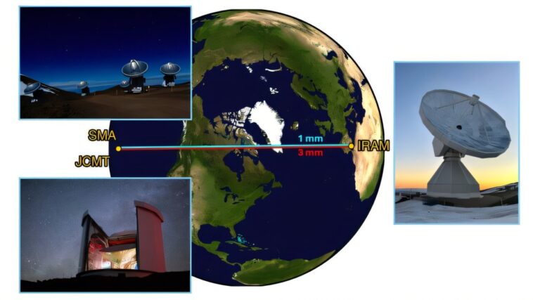 Les astronomes font le premier pas vers des observations multicolores de trou noir avec un télescope Horizon Event Les astronomes font le premier pas vers des observations multicolores de trou noir avec un télescope Horizon Event
