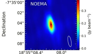 Les astronomes observent le processus de refroidissement d'un jeune objet stellaire après une rafale d'accrétion