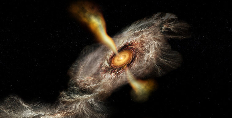 Les astronomes résolvent un mystère de longue date de la formation massive d'étoiles à l'aide d'ammoniac interstellaire