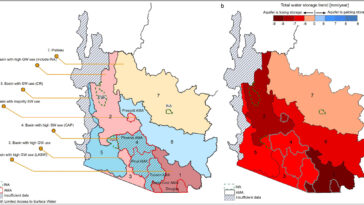 Les eaux souterraines diminuent rapidement dans le bassin du fleuve Colorado, les données satellites montrent