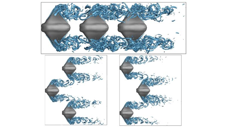 Les formations du groupe Manta Ray révèlent comment la natation collective affecte l'efficacité de la propulsion Les formations du groupe Manta Ray révèlent comment la natation collective affecte l'efficacité de la propulsion
