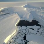 Les satellites observent le glacier commettre 'piratage de glace'
