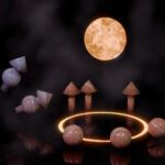 Observer Anyons unidimensionnels: Quasiparticules exotiques dans les coins les plus froids de l'univers