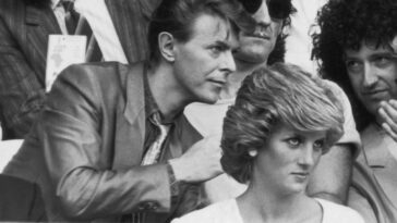 Pourquoi Buckingham Palace a essayé d'arrêter une photo de la princesse Diana et David Bowie