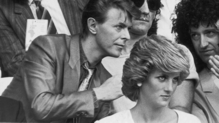 Pourquoi Buckingham Palace a essayé d'arrêter une photo de la princesse Diana et David Bowie