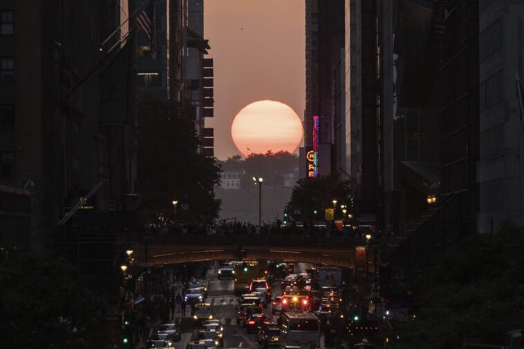 Qu'est-ce que Manhattanhenge et quand pouvez-vous le voir? Qu'est-ce que Manhattanhenge et quand pouvez-vous le voir?