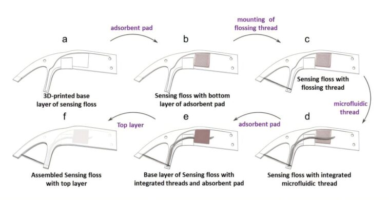 Un fil dentaire qui peut mesurer le stress Un fil dentaire qui peut mesurer le stress