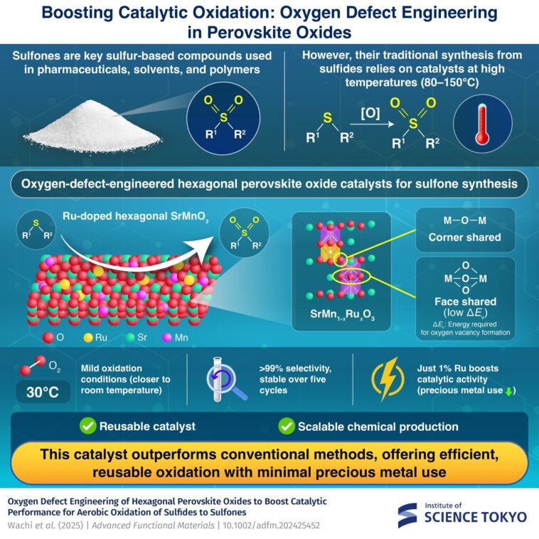 Une façon plus intelligente de fabriquer des sulfones: en utilisant de l'oxygène moléculaire et un catalyseur fonctionnel Une façon plus intelligente de fabriquer des sulfones: en utilisant de l'oxygène moléculaire et un catalyseur fonctionnel