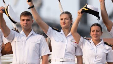 La princesse Leonor arrive à New York après cinq mois en mer