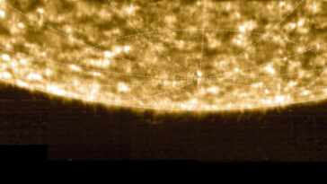 Ces images sont la première fois que nous voyons le pôle Sud du soleil