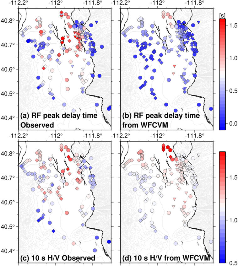 Des sédiments plus épais sous Salt Lake pouvaient entraîner des tremblements de sol plus intenses Des sédiments plus épais sous Salt Lake pouvaient entraîner des tremblements de sol plus intenses