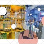 People view superconducting quantum computer model during the 8th Digital China Summit at the Fuzhou Strait International Conference and Exhibition Center on April 29, 2025 in Fuzhou, Fujian Province of China. The summit highlights the country