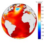 Étrange point froid atlantique lié au ralentissement d'un siècle du courant océanique majeur