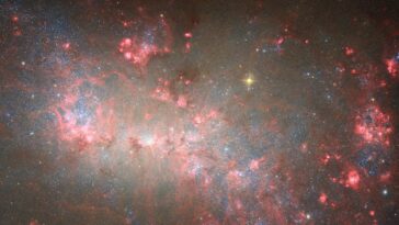 Hubble étudie petite mais puissante galaxie