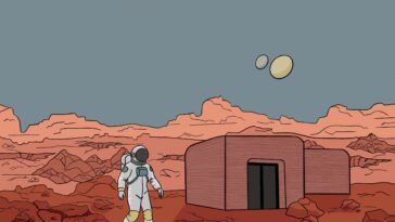 La construction sur Mars fait un bond en avant