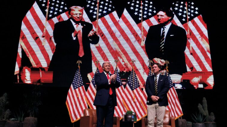 Le Donald Trump - tucker Carlson Schisme et la fin de «l'Amérique d'abord»