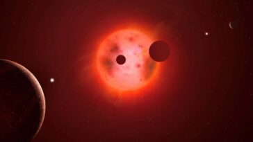 Les fusées éclairantes stellaires peuvent entraver la recherche de la vie dans le système d'étoiles prometteur