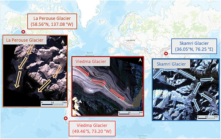 Les nouvelles visualisations des glaciers 3D fournissent un aperçu d'une Terre plus chaude