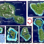 Les rivières de l'île sculptent les passages à travers les récifs coralliens, maintenant la santé des écosystèmes sur des millions d'années