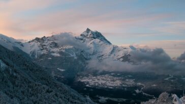 Pergélisol dans les Alpes suisses à la chaleur record
