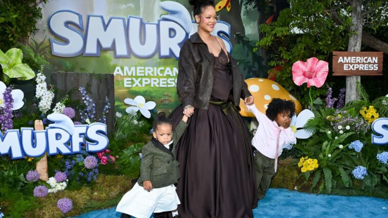 Les fils de Rihanna, Riot et RZA, pourraient être les enfants les mieux habillés à Hollywood