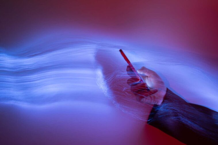 fiber optic long exposure