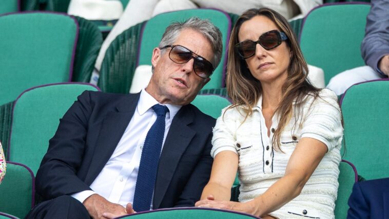 Hugh Grant s'est-il endormi à Wimbledon?
