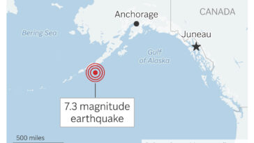 L'Alaska est l'état le plus sujet aux tremblements de terre. Voici pourquoi le tremblement de terre de mercredi était notable