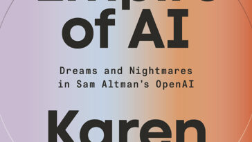 Couverture d'Empire of AI par Karen Hao