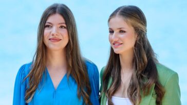La princesse Leonor retrouve sa sœur Infanta Sofia après des mois en mer