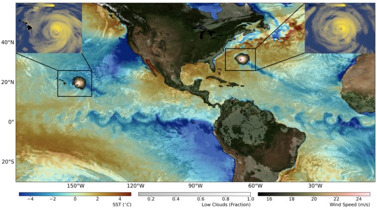 Le modèle climatique à haute résolution révèle des impacts régionaux détaillés du réchauffement climatique 1 ° C
