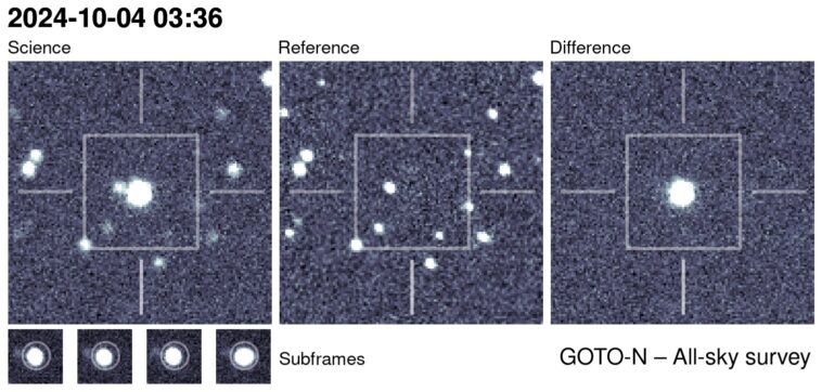 Le public prend la tête de la découverte d'une nouvelle étoile explosive